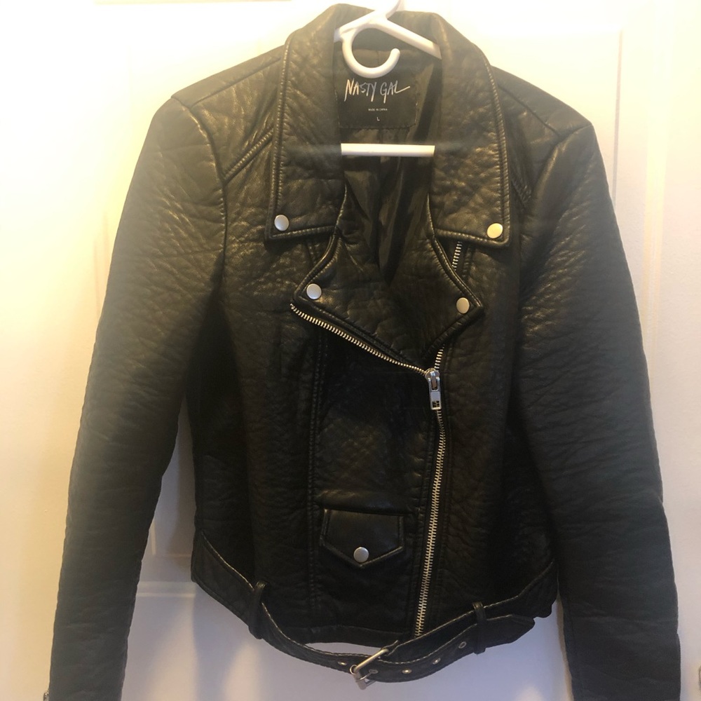 Nasty Gal leather jacket